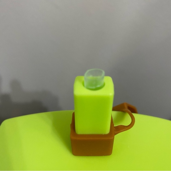 Large Capacity Cute Water Bottle with Strap and Straw Reusable Plastic~. - Picture 5 of 5